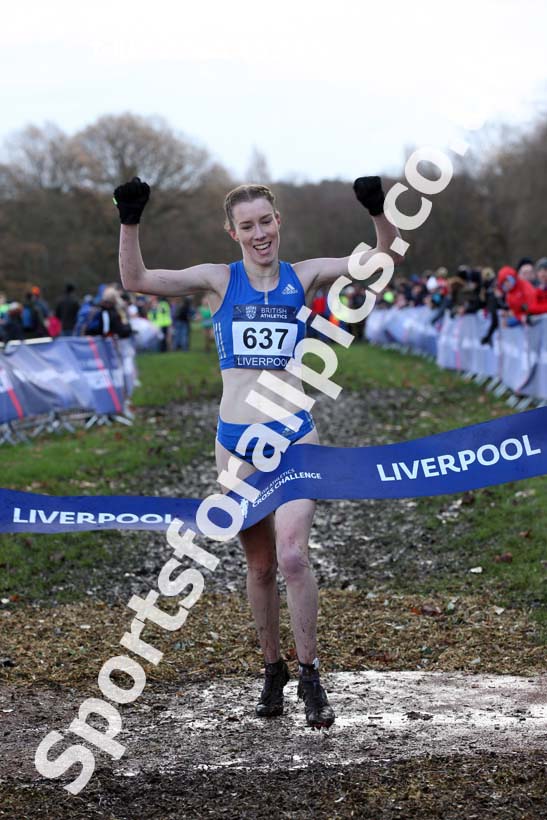 Womens under-17s and IAAF Junior Womens 2017 British Athletics Liverpool Cross Challenge, Sefton Park, Liverpool. Photo:  David T. Hewitson/Sports for All Pics
